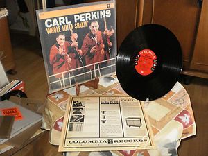 Carl Perkins LP Whole Lotta Shakin Columbia CL 1234