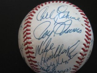 MLB Greats Signed Oldtimers Ball w Chas Comiskey Harmon Killebrew 