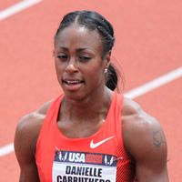 danielle carruthers pro hurdler 2011 world silver medalist