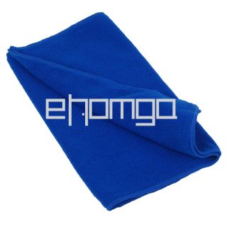 Blue Car Wipe Cloth Wash Micro Fibre Cleaning Towel 30x70 CM
