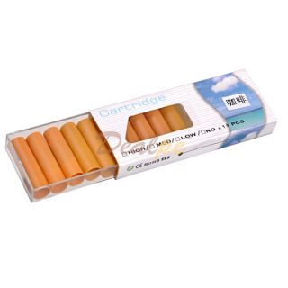   Cigarette Cartridges Refills with Coffee Flavor (10 pcs/set
