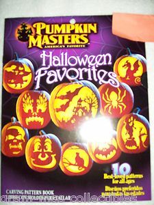 HALLOWEEN CARVING PATTERN BOOK 10 PATTERNS FOR ALL AGES BY PUMPKIN 