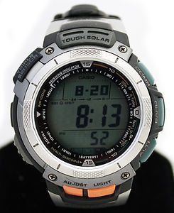 Casio Mens PAW1100 1v Pathfinder Atomic Solar Watch