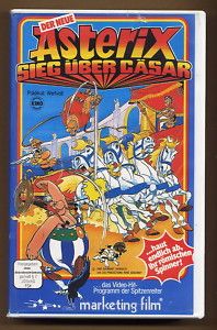 Asterix Sieg Über Cäsar Zeichentrick German PAL VHS