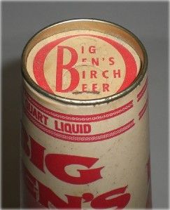   Art Deco Big Bens Birch Beer Catawissa PA Megaphone Container