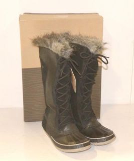 Sorel Size 9 Womens Black Cate The Great Boots NL1572