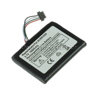 New 3.7V 1650mAh Replacement Li ion Battery For GPS Acer N35 N35se