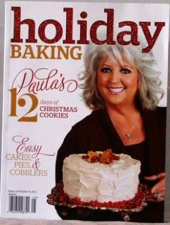Holiday Baking Magazine 12 Days of Christms Cookies Paula Dean $9 New 