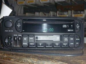 02 06 Dodge Caravan Neon Intrepid Radio CD Cassette RBP