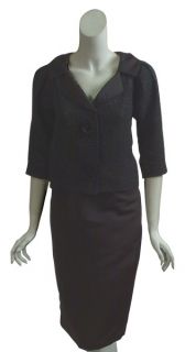 Carolina Herrera Brocade Jacket Skirt Suit $2290 6 New