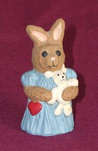 1985 Carolyn Carpin Storybook Collection Rabbit w Bear