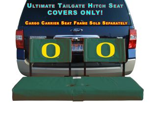 Oregon Ducks NCAA Cargo Carrier Tailgate Hitch Seat Cover Set   COVERS 