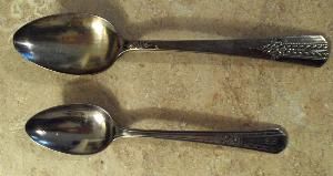 Vintage Spoons w M Rogers and Son Vernon REDUCED