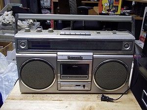 Panasonic RX 5010 Boombox Stereo Am FM Radio Cassette Deck Player 
