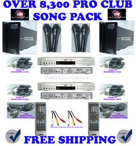 Karaoke Player System Music Cavs USB 203G SCDG Used