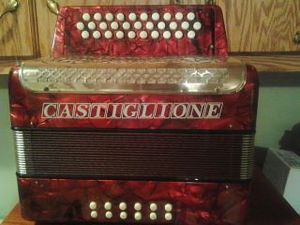 Castiglione Button Accordion GCF See Video