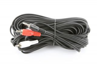   Stereo Male to 2 RCA Male Audio Cable DVD LED LCD TV iPod Zune