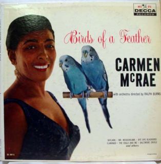 carmen mcrae birds of a feather label decca records format 33 rpm 12 