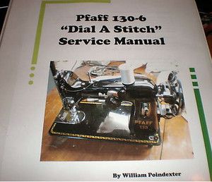 Pfaff 130 6 Service Manual PC Windows CD Version