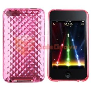 Pink Case TPU Cover Skin for iPod Touch 2nd 3rd Gen 3G