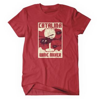 Catalina Wine Mixer T Shirt Stepbrothers Ferrell Helicopter Movie s 