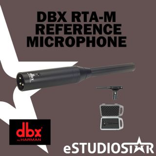 DBX RTA M RTAM REFERENCE MICROPHONE FOR DRIVERACK PA PLUS PA+ PX 260 