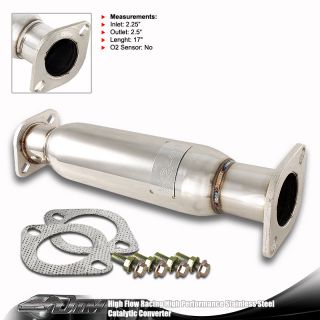   High Flow Performance Racing Catalytic Converter 2 5 Outlet