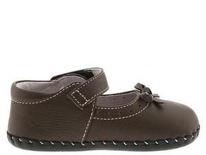CLEARANCE Infant Girls Pediped Isabella Brown Mary Janes 0 6 6 12 