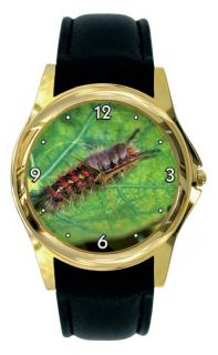 CATERPILLAR WATCH BUG LARGE DIAL   GOLD OR SILVER A77