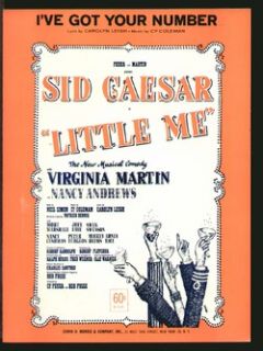Little Me 1962 SID CAESAR Ive Got Your Number NM