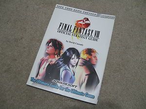    Fantasy VIII Official Strategy Guide by David Cassady 1999 Paperback
