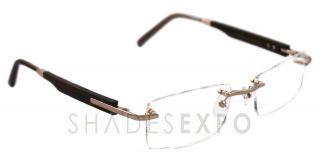 New Caviar Eyeglasses CR 1594 Brown C21 CR1594 Auth