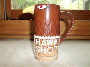 Vintage Smirnoff Hawk Shot Ceramic Mug C Heublein Inc 1970 Nice 
