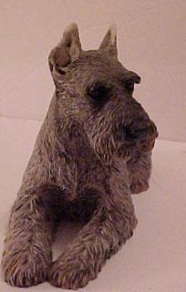 Castagna Original Schnauzer Dog Italy Figurine 1988