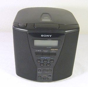 Sony Am FM Radio CD Player Alarm Clock