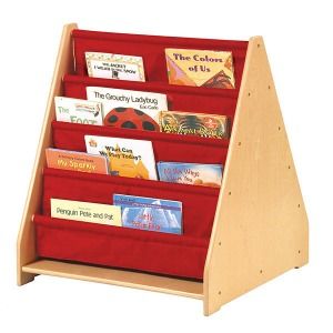 Sided Book Display Daycare Preschool Shelf Furniture