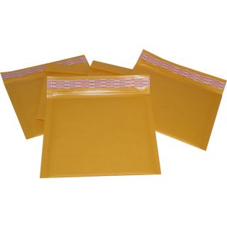 100 CD Kraft Padded Bubble Mailers 7x7 Shipping Mailing Envelopes 7 x 