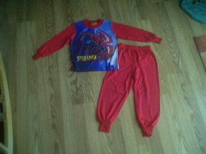 Spiderman Toddler Boys Size 4T Pajamas EUC