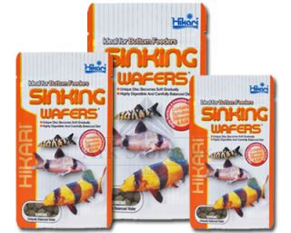   Sinking Wafers Bottom Feeder Catfish Fish Tank Food 25 50 110 G