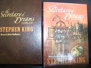   of Dreams 1 Stephen King Glenn Chadbourne Signed Cemetery Dance