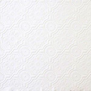 Ornate Ceiling Tile Paintable Wallpaper Double Rolls 32817