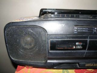 Sony CFS DW34 Radio Cassette Boombox in good used working condition 