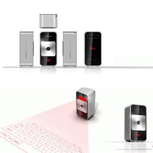 Celluon Magic Cube Laser Projection Virtual Keyboard Bluetooth USB 