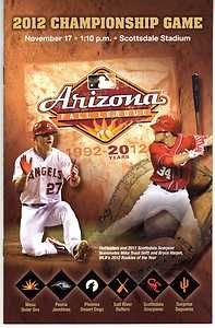  League Championship Program Bryce Harper Mike Trout on Cover