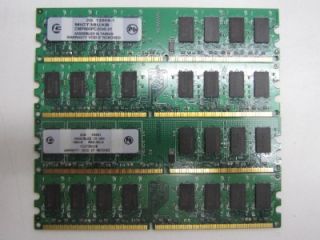 8GB (4x 2GB) Centon Memory MICT38UXB DIMM DDR2 SDRAM PC2 6400 800MHz 
