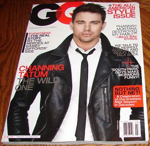 Channing Tatum The Wild One GQ Magazine March 2011 Hot