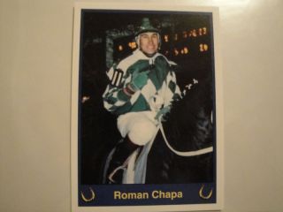 Horse Racing Jockey Card Roman Chapa 1999