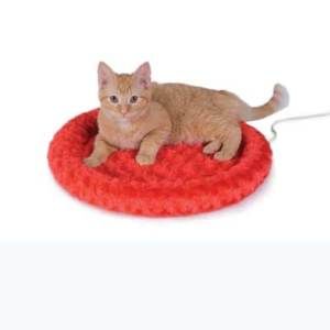 3605 Thermo Kitty Fashion Splash Heated Pet Cat Bed