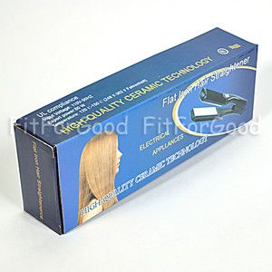 Ceramic Flat Iron Hair Straightener High Quality New