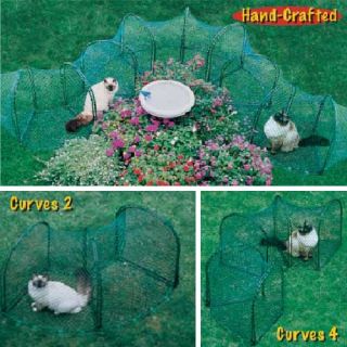   Curves Set of 4 for Outdoor Cat Enclosure Containment Systems